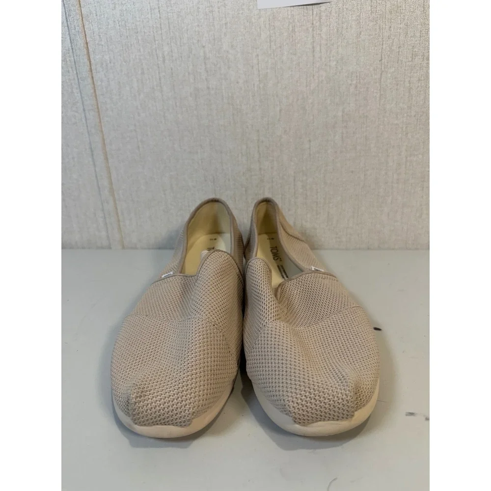 TOMS Men's Alpardata Slip-On‎ Casual Shoes - Beige Men size 11